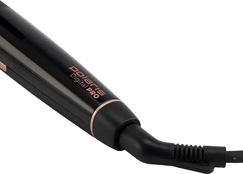 Polaris Digital PRO PHS 2533KT Ceramic Curling Iron, 25mm Barrel, Ionization, Steam Humidification, 120-200°C Temperature Control, Automatic Shut-off