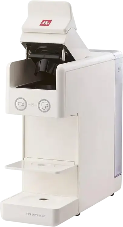 Cafetiera cu capsule illy Y3.3, 1250W, Alb