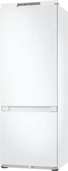 Встраиваемый холодильник Samsung BRB38G705EWWEF, комбинированный с нижней морозильной камерой, объем 389 л, Twin Cooling Plus, No Frost, SpaceMax, белый