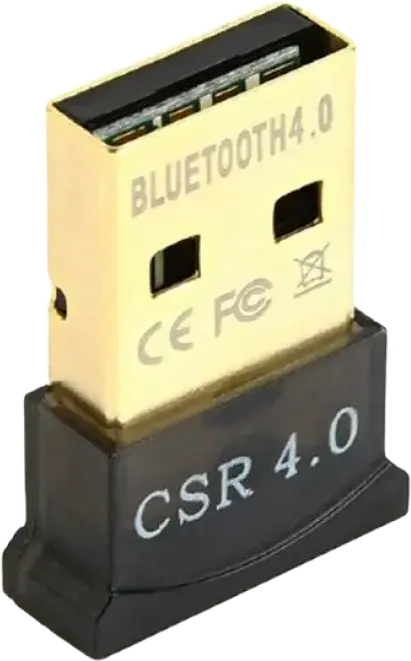 Gembird BTD-MINI5 USB Bluetooth 4.0 Dongle Adapter, CSR 4.0 Chipset, 24 Mbps Transfer Rate, 50m Range, Windows 10 Compatible, Compact USB 2.0 Receiver