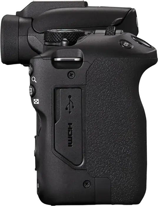 Canon EOS R50 Mirrorless Camera with RF-S 18-45mm Lens, 24.2MP APS-C CMOS Sensor, DIGIC X Processor, 4K UHD Video, Dual Pixel CMOS AF II, Wi-Fi, Bluetooth