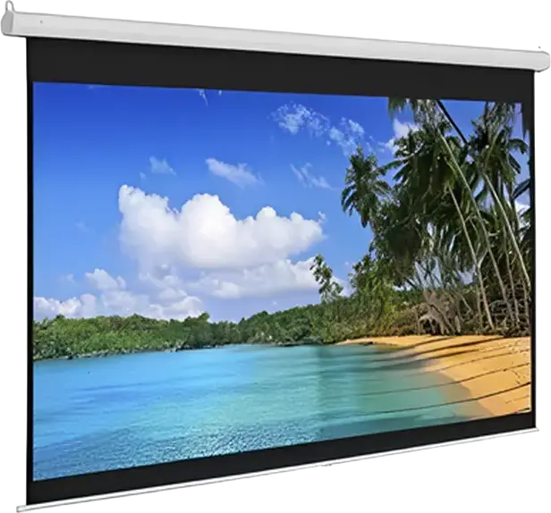 Ecran de Proiectie Manual Reflecta Crystal-Line Rollo Lux, Format 4:3, Material BetaLux, Gain 1.0, Suprafata Vizualizare 236 x 177 cm, Carcasa Aluminiu Alb