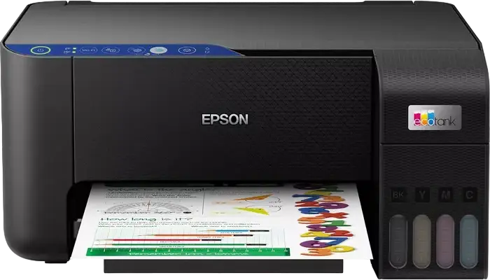 Multifunctional Inkjet Epson MFD EcoTank L3200, Negru