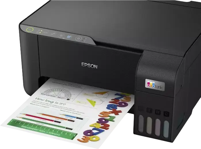 Imprimanta Multifunctionala Epson EcoTank L3200 3-in-1, Printare, Scanare, Copiere, 5760x1440 DPI, 33 ppm, USB, Negru