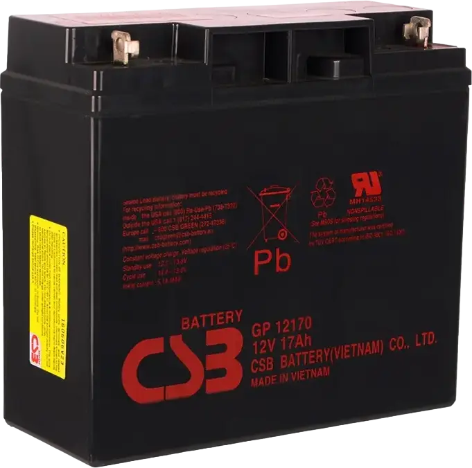 Acumulator UPS CSB GP12170B1, 12V 17