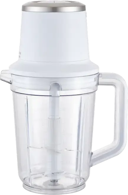 Polaris PTB 0435 Cordless Chopper, 400W Power, 1.5L Plastic Bowl, Stainless Steel Blades, 2 Speed Settings, USB Rechargeable, White