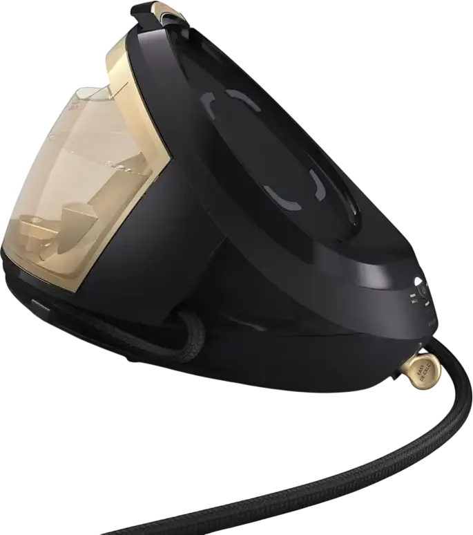 Philips PerfectCare 8000 Series PSG8140/80 Steam Generator Iron, 2700W, 8.5 bar Pressure, OptimalTEMP Technology, SteamGlide Elite Soleplate, Black Gold