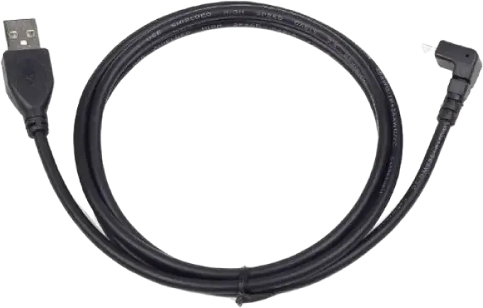 Cablu încărcare și sincronizare Cablexpert CCP-mUSB2-AMBM90-6, USB Type-A/micro-USB, 1,8m, Negru