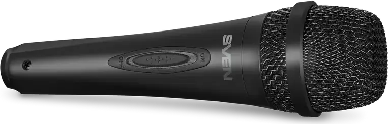 Microfon Karaoke SVEN MK-130, Cu fir, Negru