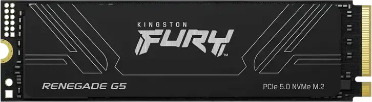 Kingston FURY Renegade G5 M.2 2280 NVMe PCIe 5.0 x4 SSD SFYR2D/8T1, Up to 14,800 MB/s Read, 14,000 MB/s Write, 3D TLC NAND with DRAM Cache