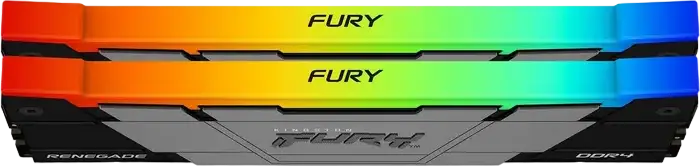 Kingston FURY Renegade DDR4 3200 MHz 64 GB RAM Memory UDIMM CUDIMM RGB Intel XMP 3.0 Certified High Performance SDRAM with Aluminium Heat Spreader