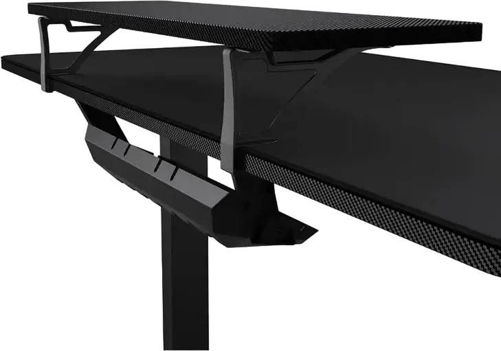Cougar E-Star 120 Electric Gaming Desk, Motorized Height Adjustable 720-1170mm, MDF Top 120x60cm, Steel Frame, Memory Presets, Black