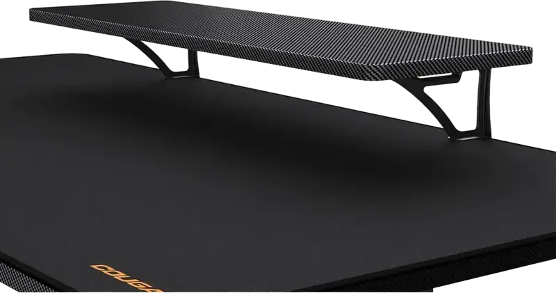 Cougar E-Star 120 Electric Gaming Desk, Motorized Height Adjustable 720-1170mm, MDF Top 120x60cm, Steel Frame, Memory Presets, Black