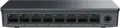 Switch de retea neadministrat Grandstream GWN7701 Layer 2, 8 Porturi 10/100/1000 Mbps RJ45 Gigabit Ethernet, QoS, Storm Control, Tehnologie Green, Negru