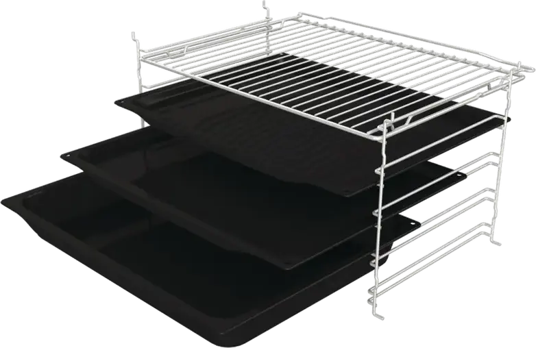 Встраиваемый электрический духовой шкаф Gorenje BPS6737E04DBG, объем 77 л HomeMade, пиролитическая очистка, AirFry, функция Пицца, класс A+, черный