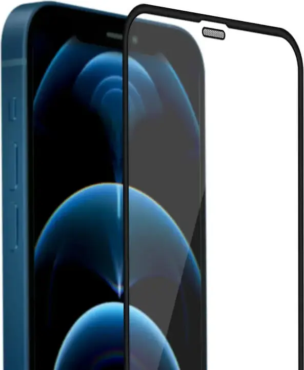 Nillkin Amazing Full Coverage Tempered Glass Screen Protector for Apple iPhone 12 mini, 9H Hardness AGC Glass with PC Shatterproof Edges, 0.33mm