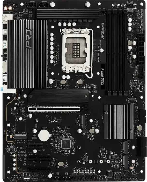 Placă de bază ASRock Z890 PRO-A, LGA1851, Intel Z890, ATX