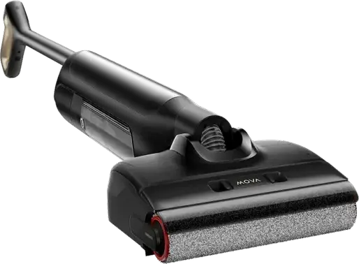 Mova M10 Cordless Wet and Dry Vacuum Cleaner, 18,000 Pa Suction, 300W, 180° Lie-Flat Reach, HEPA Filter, Hot Water Self-Cleaning & Air Drying, Grey