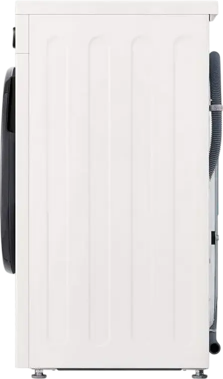 LG F2X10S7NWK Front-Loading Washing Machine, 7kg Capacity, Inverter Direct Drive AI DD, Steam Cleaning, ThinQ WiFi, 1200 rpm, Energy Class A, White/Black