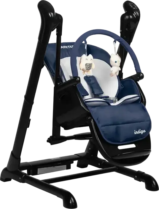 Scaun de masa 2 in 1 Caretero INDIGO BLACK NAVY
