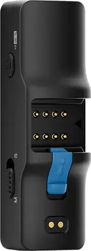 Sistem Microfon Lavaliere Wireless Boya Boyalink, Condensator Omnidirecțional, Raza 300m, Anulare Zgomot, Etui Încărcare, Adaptori USB-C/Lightning/3.5mm