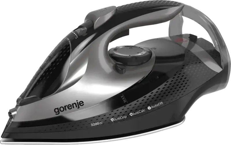 Fier de călcat Gorenje SIH3200BKS, 3250W, Negru | Gri