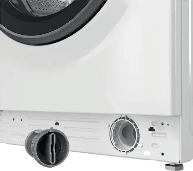 Стиральная машина Hotpoint-Ariston NM11 847 WS A EU с фронтальной загрузкой, 8 кг, 1400 об/мин, класс энергопотребления A, инверторный двигатель, пар