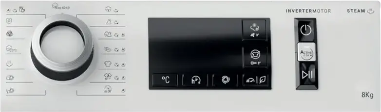 Стиральная машина Hotpoint-Ariston NM11 847 WS A EU с фронтальной загрузкой, 8 кг, 1400 об/мин, класс энергопотребления A, инверторный двигатель, пар