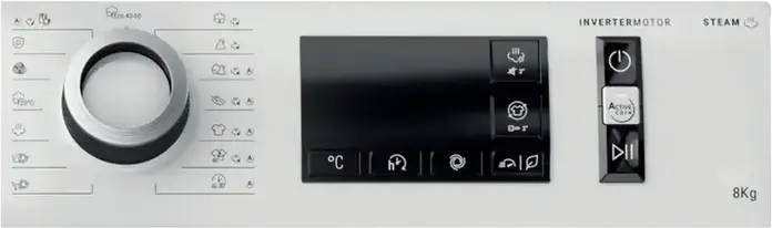 Стиральная машина Hotpoint-Ariston NM11 847 WS A EU с фронтальной загрузкой, 8 кг, 1400 об/мин, класс энергопотребления A, инверторный двигатель, пар