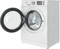Стиральная машина Hotpoint-Ariston NM11 847 WS A EU с фронтальной загрузкой, 8 кг, 1400 об/мин, класс энергопотребления A, инверторный двигатель, пар