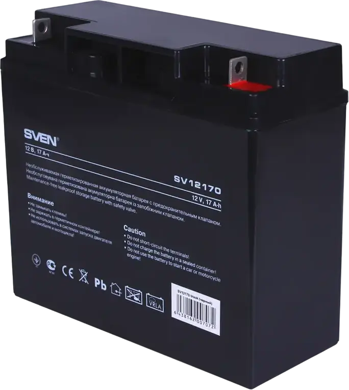 Acumulator UPS SVEN SV12170, 12V 17А•h