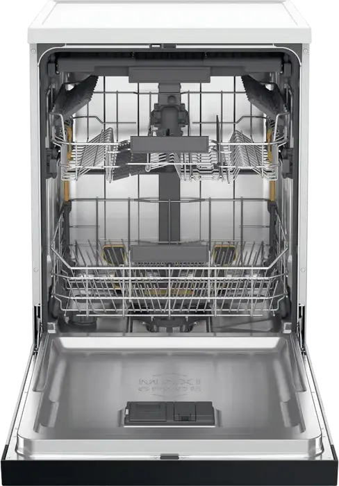 Whirlpool W7F HS31 MaxiSpace Freestanding Dishwasher, 15 Place Settings, 8 Programs, AquaStop, LED Display, White, 60x85x59 cm