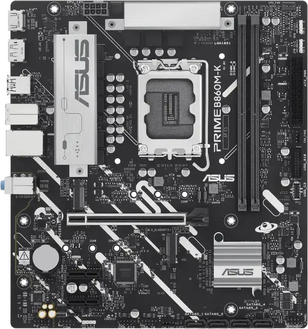 Placă de bază ASUS PRIME B860M-K, LGA1851, AMD B860, Micro-ATX