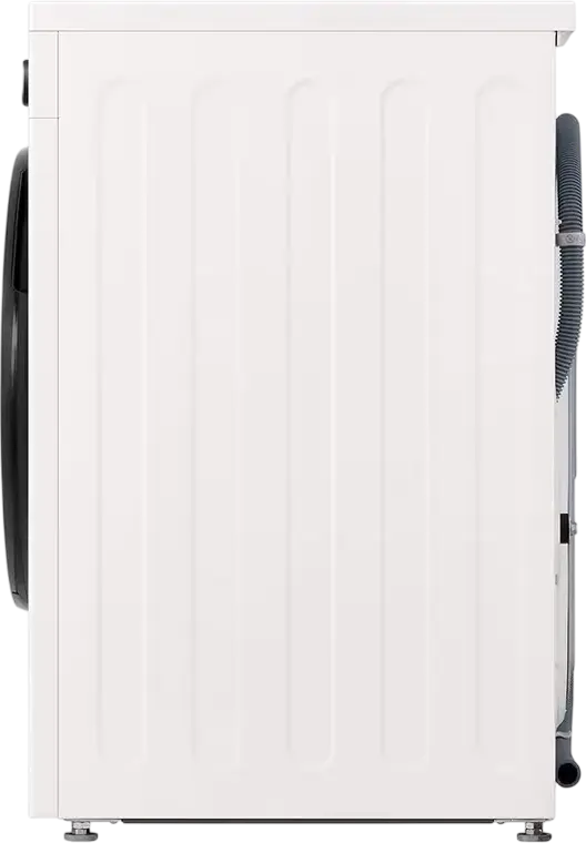 LG F4X1009NWB Front-Load Washing Machine, 9kg, 1400 RPM, Energy Class A, Inverter Direct Drive, Steam Cleaning, ThinQ, White/Black, 60x85x55 cm