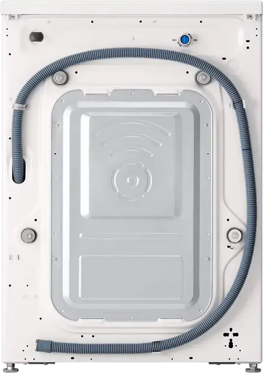 LG F4X1009NWB Front-Load Washing Machine, 9kg, 1400 RPM, Energy Class A, Inverter Direct Drive, Steam Cleaning, ThinQ, White/Black, 60x85x55 cm