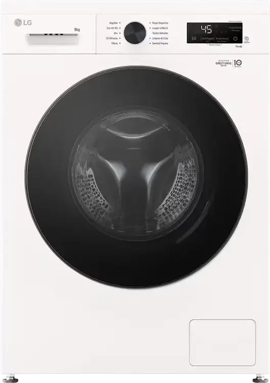 Mașină de spălat LG F4X1009NWB, 9kg, Alb