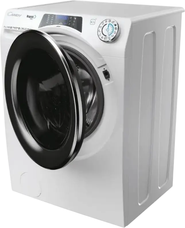 Masina de spalat rufe Candy RapidÓ PRO RP 4116BWMBC/1-S cu incarcare frontala, 11kg, 1400rpm, Clasa Energetica A, Motor Speed-Drive Inverter, Wi-Fi, Culoare: Alb