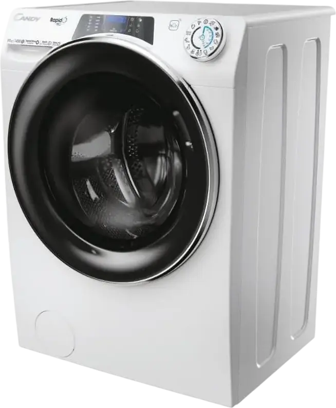 Masina de spalat rufe Candy RapidÓ PRO RP 4116BWMBC/1-S cu incarcare frontala, 11kg, 1400rpm, Clasa Energetica A, Motor Speed-Drive Inverter, Wi-Fi, Culoare: Alb