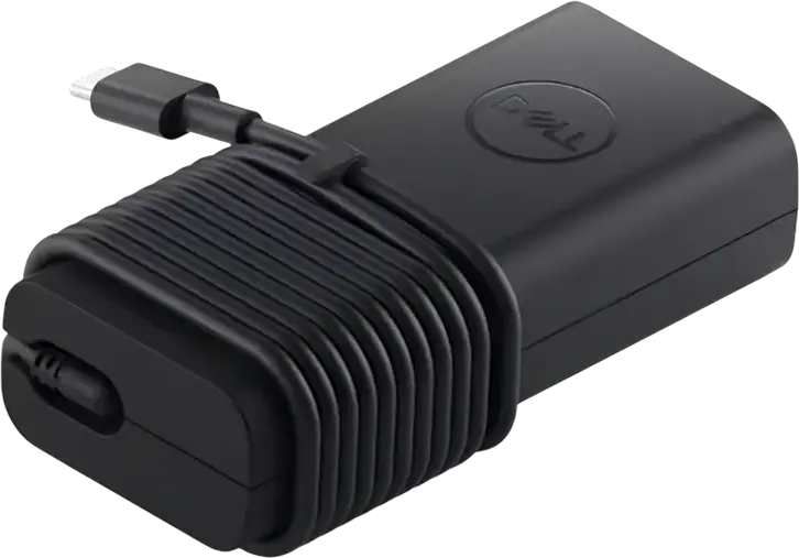 Dell 65W USB-C AC Adapter LAX14M150 LPS Universal Power Supply, 100-240V Input, Multi-Voltage Output (5V/9V/15V/20V), Black Plastic Case