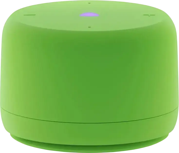 Boxă Inteligentă Yandex Station Lite 2 cu Asistent Vocal Alisa, Putere Audio 6W, Wi-Fi Dual-Band, Bluetooth, Control Casă Inteligentă, YNDX-00028GRN, Verde