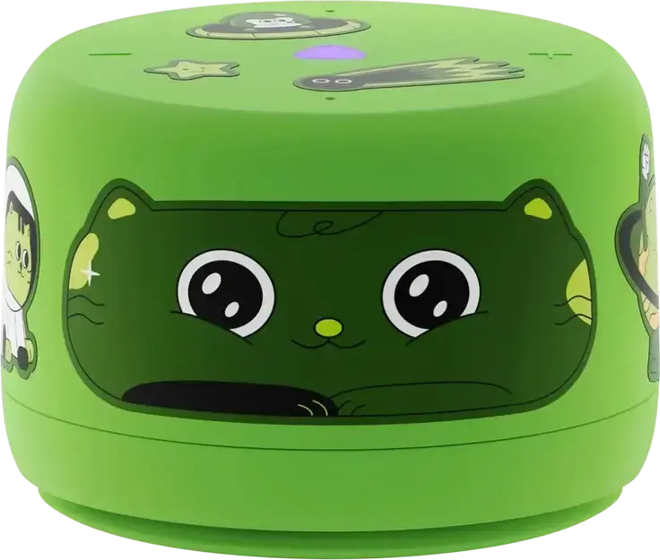 Boxă Inteligentă Yandex Station Lite 2 cu Asistent Vocal Alisa, Putere Audio 6W, Wi-Fi Dual-Band, Bluetooth, Control Casă Inteligentă, YNDX-00028GRN, Verde