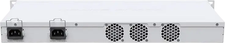 MikroTik CRS326-24S+2Q+RM Cloud Router Switch, 24x 10Gbps SFP+, 2x 40Gbps QSFP+, 640Gbps Switching Capacity, Dual Redundant Power, Rack Mount, RouterOS/SwOS
