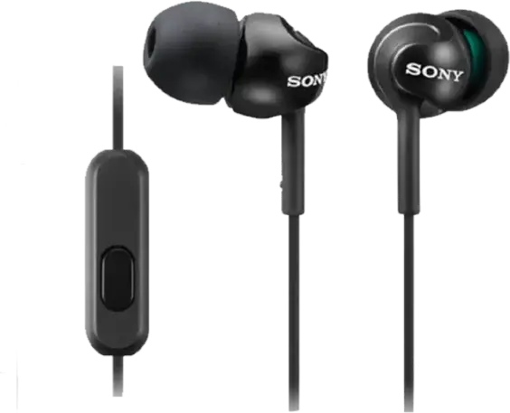 Căști SONY MDR-EX110AP, Negru