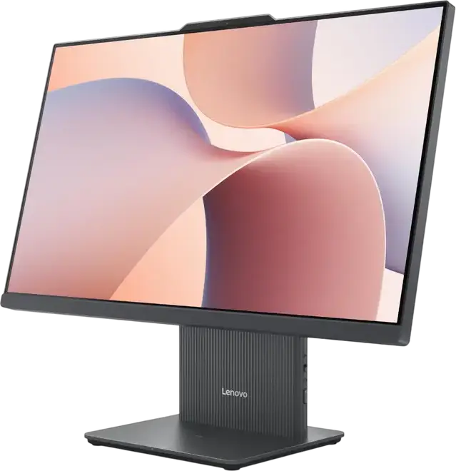 Моноблок Lenovo IdeaCentre AIO 24AKP10, AMD Ryzen AI 7 350 (8C/16T), 16GB DDR5 RAM, SSD 512GB NVMe, Сенсорный экран 23.8" FHD IPS 100Hz, Wi-Fi 6, Cloud Grey