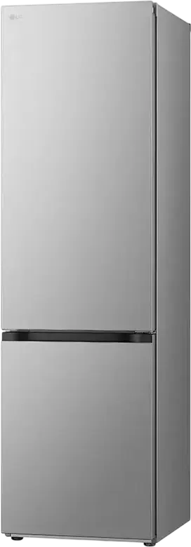 LG GBV5240DPY Freestanding Combi Refrigerator, Bottom Freezer, 387L Total Net Volume, No Frost, Smart Inverter Compressor, DoorCooling+, Stainless Steel