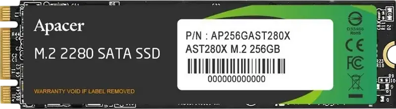 Unitate SSD Apacer AST280X, 256GB, AP256GAST280X-1