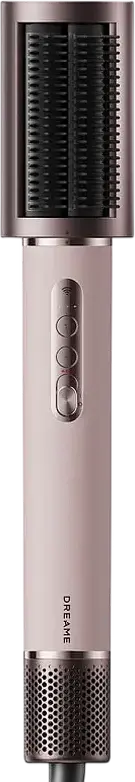 Styling Hair Dreame AirStyle Pro Hi, Motor Brushless 130,000 RPM, 1400W, Ionizare, 8 Accesorii, Control Temperatura NTC, Roz