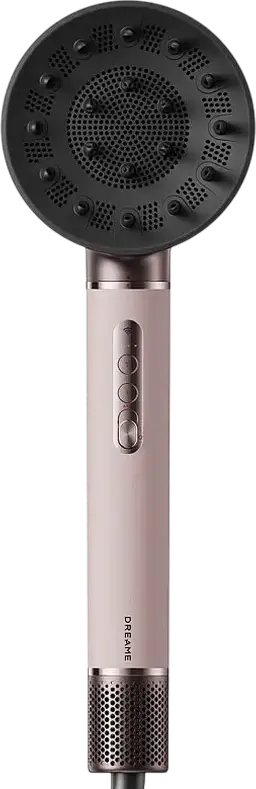 Styling Hair Dreame AirStyle Pro Hi, Motor Brushless 130,000 RPM, 1400W, Ionizare, 8 Accesorii, Control Temperatura NTC, Roz