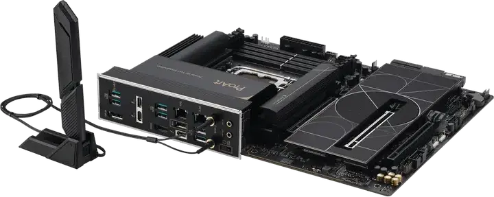Материнская плата ASUS ProArt Z890-CREATOR WIFI, LGA1851, Intel Z890, Intel Core Ultra (Series 2), DDR5 9066+ MT/s, PCIe 5.0, Wi-Fi 7, 10Gb Ethernet, Thunderbolt 5