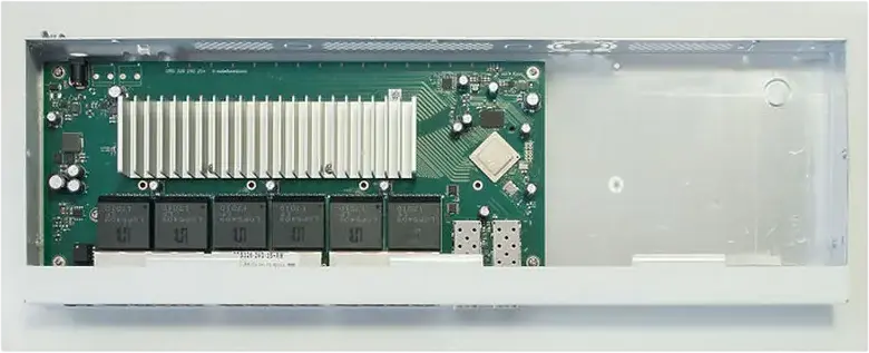 MikroTik CRS326-24G-2S+RM Cloud Router Switch, 24x Gigabit Ethernet, 2x 10Gbps SFP+, Dual Boot RouterOS/SwOS, 800MHz CPU, 512MB RAM, 1U Rackmount